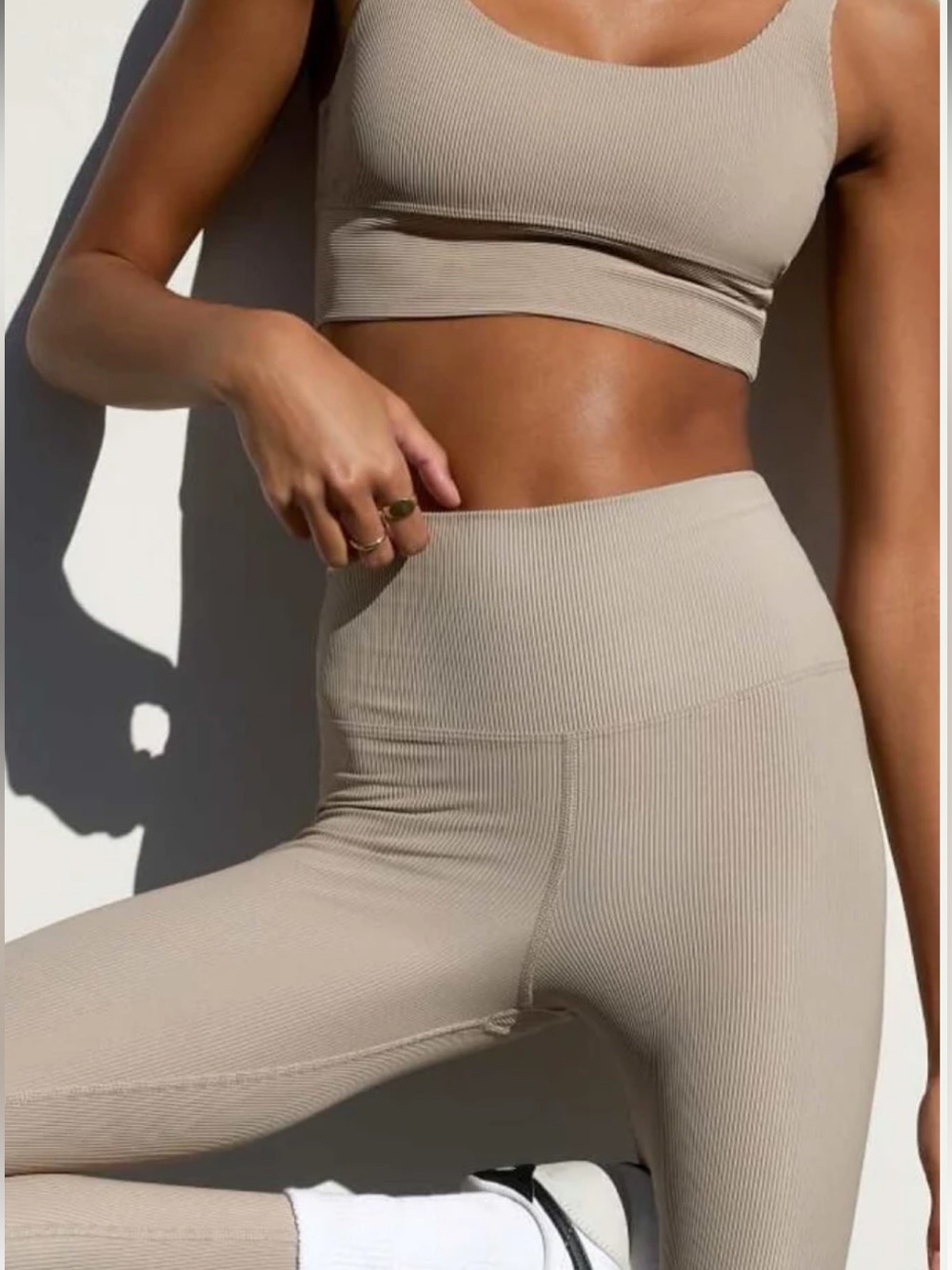 Beach Riot Leah Top Ayla Leggings Set Size M